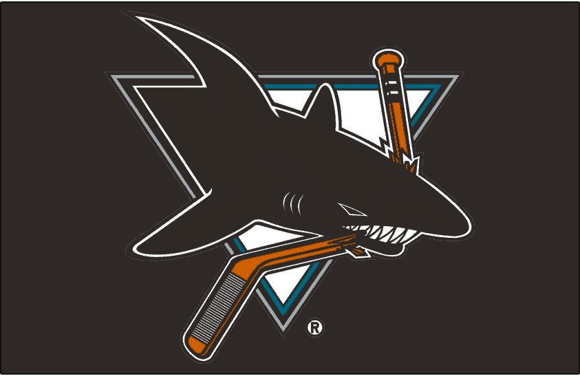 San Jose Sharks 2001-2007 Jersey Logo t shirts iron on transfers